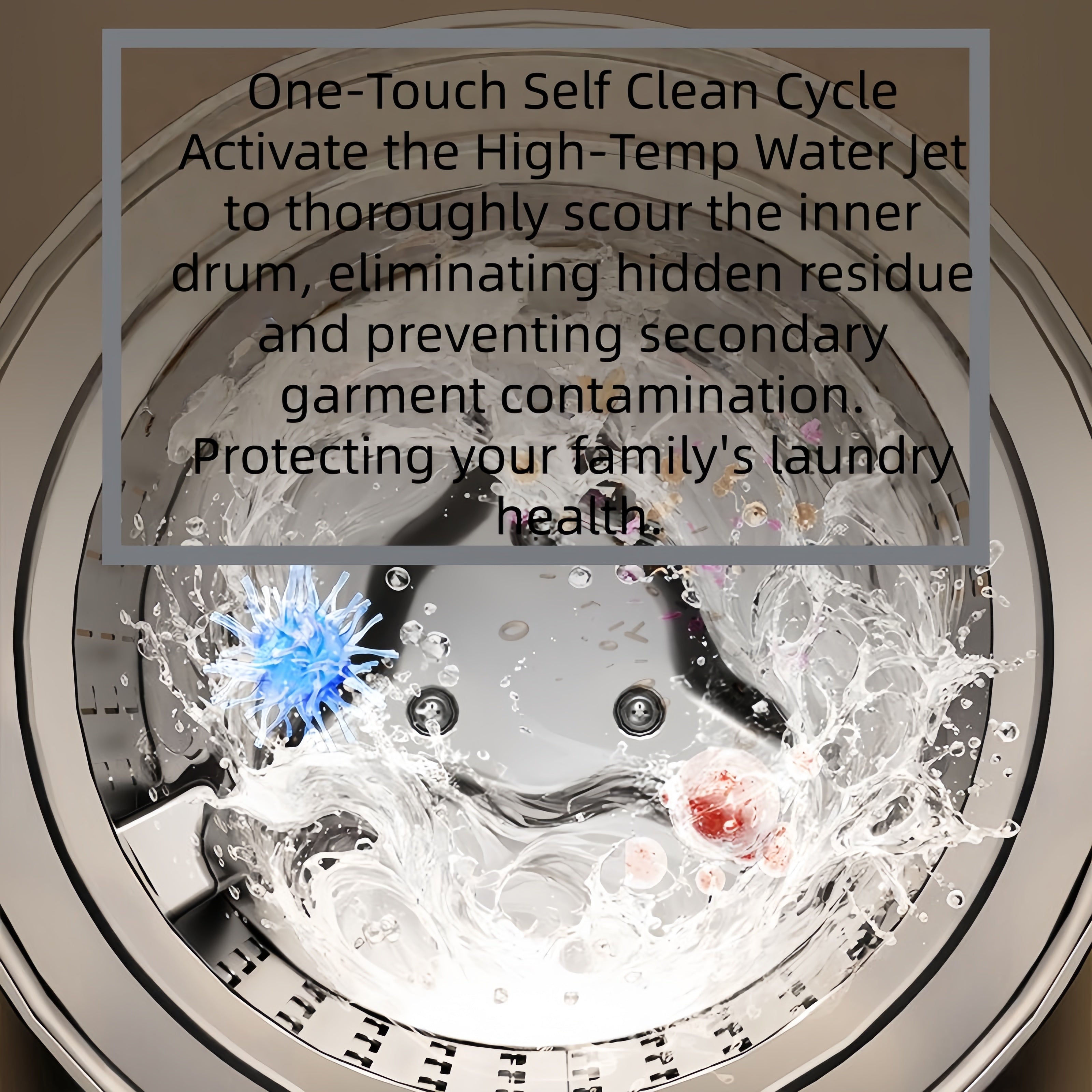 White Dual-Drum Washer/Dryer Combo (All-in-One, Compact, Desktop or Wall-Mount)